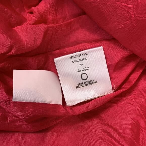 Bcbg MaxAzaria geranium pink ruffle waist mini skirt, 8 - Picture 9 of 9